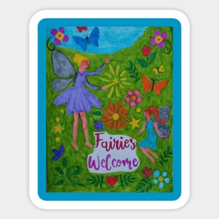 Fairy Garden Sticker